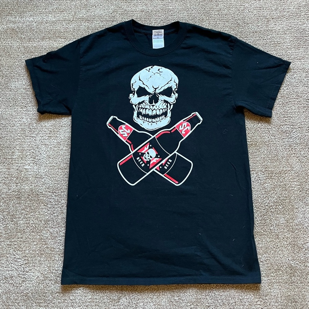 VTG 00’s / Y2K Stone Cold Steve Austin Beer Black Tee